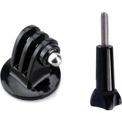 For Gopro Accessories 360 Degree Rotate Buckle Base Vertical Surface Mount Adapter for Go Pro Hero 8 7 6 5 Camera Accessories