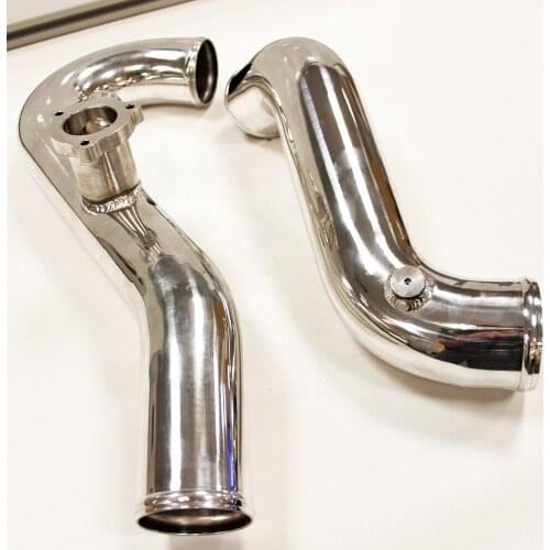 Auto racing aluminum exhaust air intake tube
