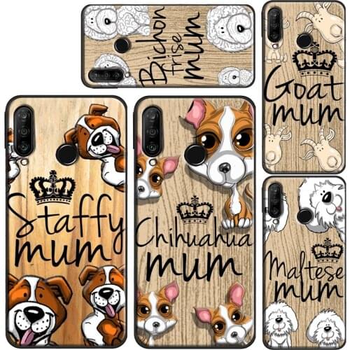 Cockapoo Staffy mum dog bull terrier Phone Case For OnePlus 9 7 8 Pro Nord 7T 8T 9R For Realme 8 Pro 6 7 Q3 Pro GT C3 C11 C21
