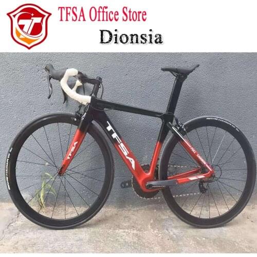 2020TFSA Complete Road Carbon Bike Super lightweight only 7.8kg with 2*11speed groupset carbon bike monocoque carbon road bikes
