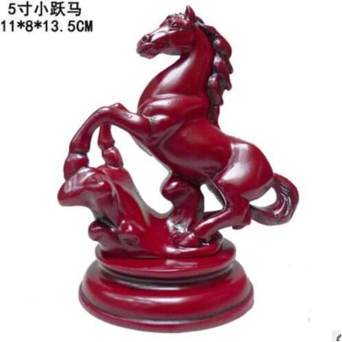 Classical furniture Jumping Horse Pentium Resin Animal Technology Boutique gifts Arrangements home Decoration doll wedding