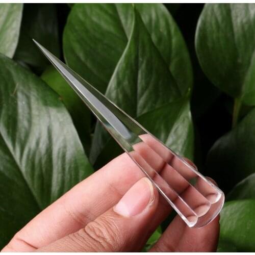 25g Natural Clear Vogel Style Quartz Crystal 8 sided Point Superb Healing