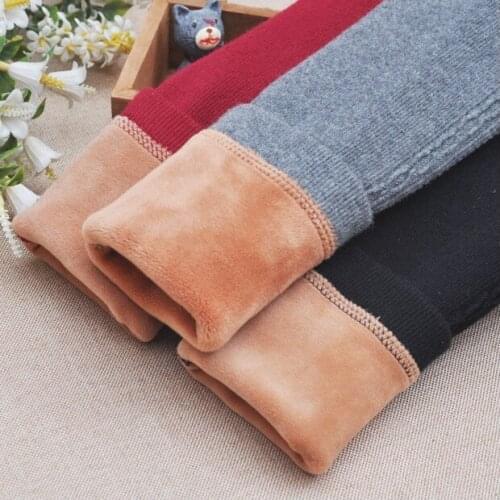 Autumn Girls Leggings Winter Children Kids Trousers Pants Thick Fleece Warm Pants for Kids Fashion Girls Clothing