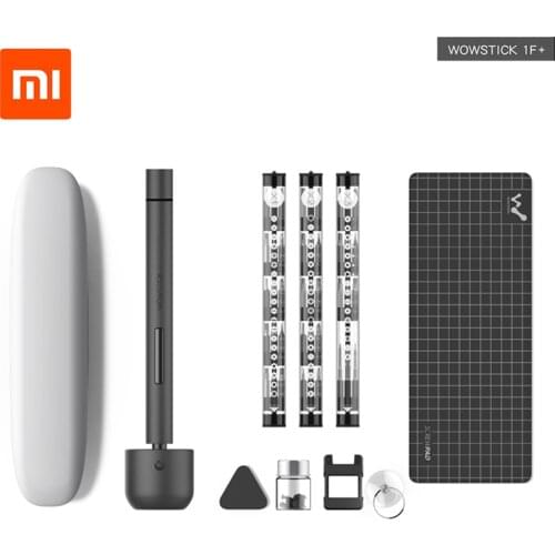 Xiaomi New Upgraded Electric Wowstick 1F Pro Mini Precision Screwdriver Cordless Rechargeable Lithium Battery Powered LED Light