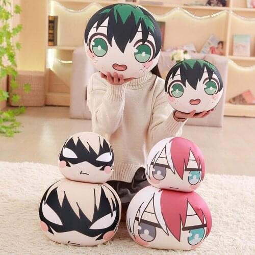 Cartoon Cartoon My Hero College Foam Particles Holding Pillow Quaodong Green Valley Foam Ball Stuffed Toy 20cm/30cm