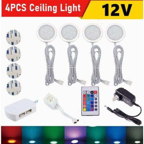 RGB Car Interior Lights Boat Lighting LED 12v Camping Decorative Car Back Light Skylight Caravan 12V Trailer Lights Interior