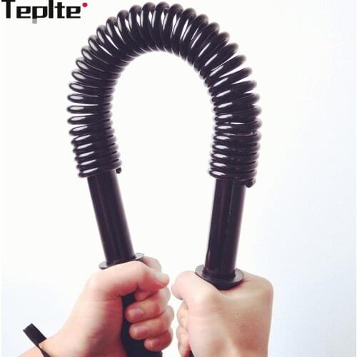 Arm strength device 40kg30kg black spring arm strength bar 50 kg chest expander 60 kg fitness grip bar