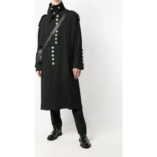 Winter S-7XL!!Autumn new male loose windbreaker youth joker fashion long coat casual coat jacket
