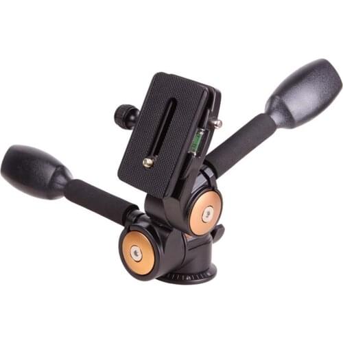 360 degree Handle Swivel Metal Ballhead W/ Quick Release Plate for DSLR Camera tripod