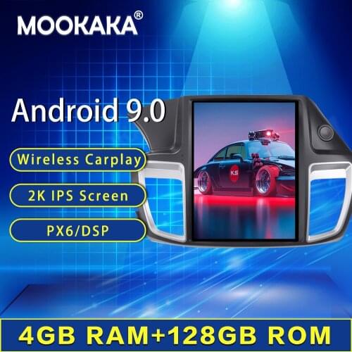 128G Car Multimedia Player For Honda Accord 9 2012 - 2017 Android Tesla Style Screen Audio Radio Stereo Autoradio GPS Head Unit