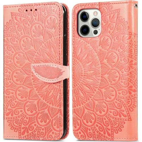 Flip Pu Leather Phone Case For iPhone 12 11 Pro Max 12 Mini SE 2020 XS Max XR X 8 7 6s 6 Plus Wallet Card Slots Stand Cover Case