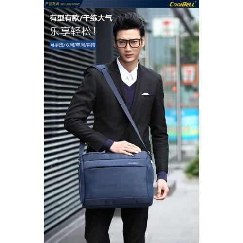 JS538J-Multifunctional laptop bag nylon waterproof shockproof outdoor business Backpack