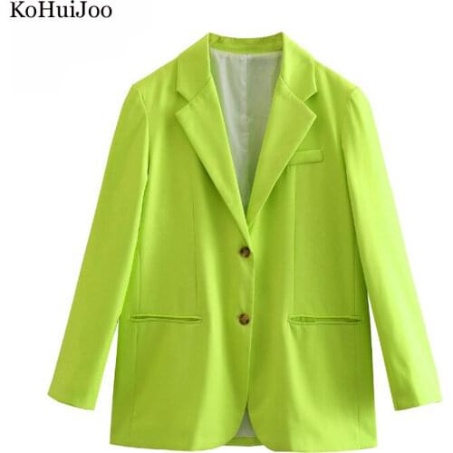 Женские куртки оверсайз KoHuiJoo China At AliExpress