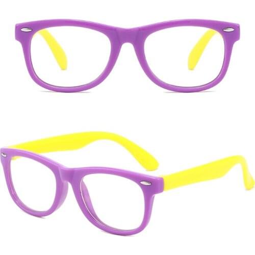 Kids Online Class Anti-Blue Glasses Professional Protection Childrens Eyes Blue Light Blocking Glasses can CSV