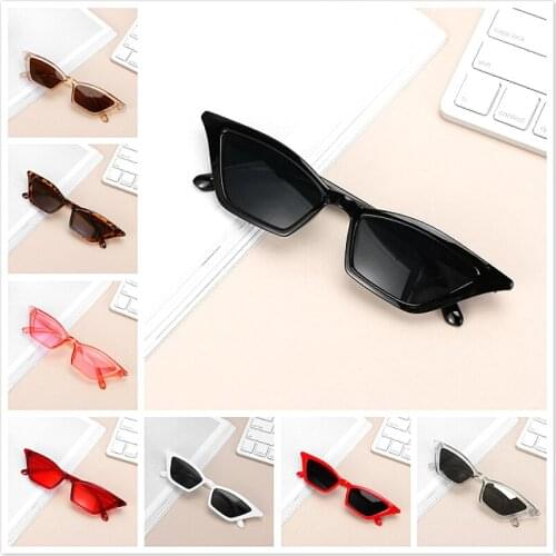 Cat Eye Style Glasses Luxury Trending Sunglasses Vintage Cat Eye Sunglasses Small Frame Uv400 Sun Shades Glasses Street Eyewear