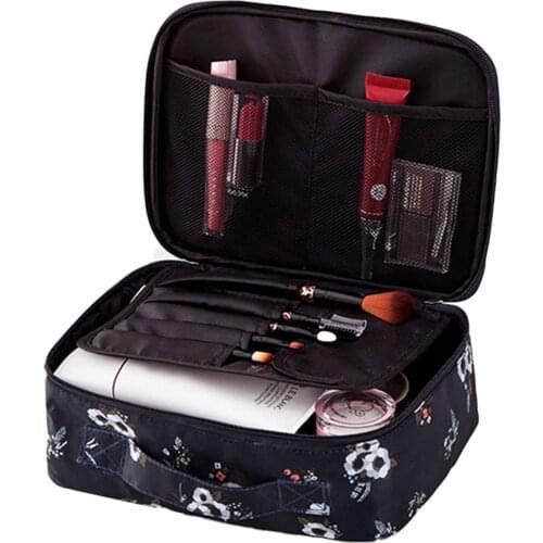 Portable Foldable Outdoor Girl Makeup Bag Women Cosmetic Bag Women Toiletries Organizer Waterproof Female Storage Make up Bag