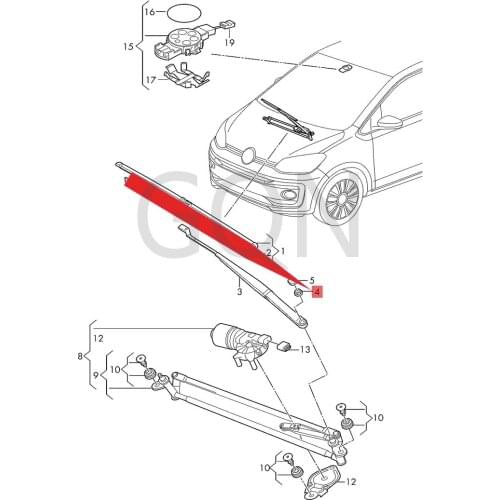 Hexagon shoulder bolt Vol ksw age nNe wBe etl eMu lti van Tra nsp ort erA meo Art eon Cra fte rFo xPo loS har an bolt