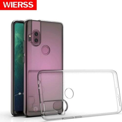 For Motorola One Hyper Transparent Silicon Case for Motorola Moto One Hyper Soft Phone Back Cover Case Capa Etui