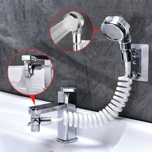 Bathroom faucet shower nozzle set connector hand-held shower shampoo toilet faucet filter shampoo room kitchen sink faucet