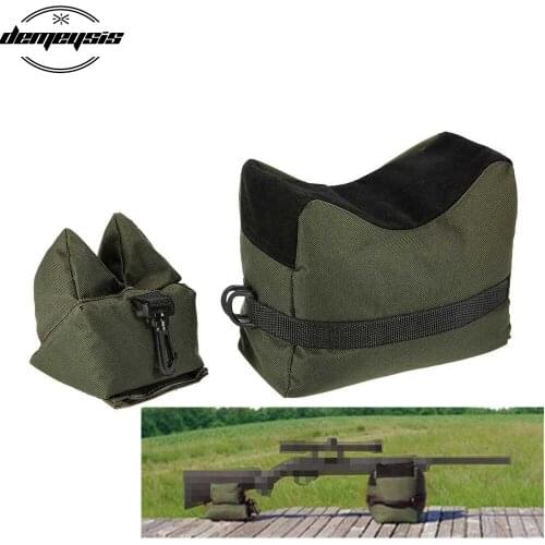 Outdoor Hunting Gun Front & Rear Bag Shooting Rifle Bags Sandbag Support Package Hunting Gun Accessories Front & Rear Sandbag