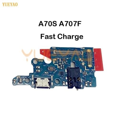 USB Charging Dock Port Connector Board Flex Cable For Samsung A70S A707 A707F Replacement Part
