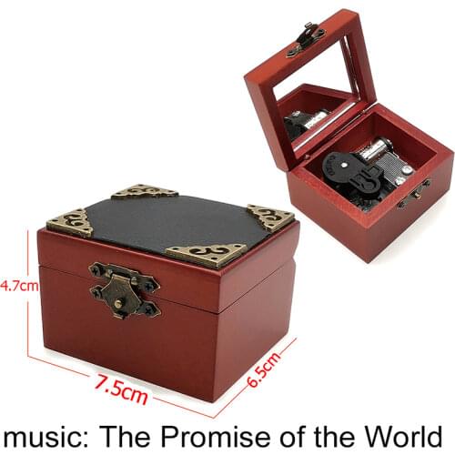 Wind up music box The Promise of the World SEKAI NO YAKUSOKU Music mechanical for anime friends Christmas party new year gift