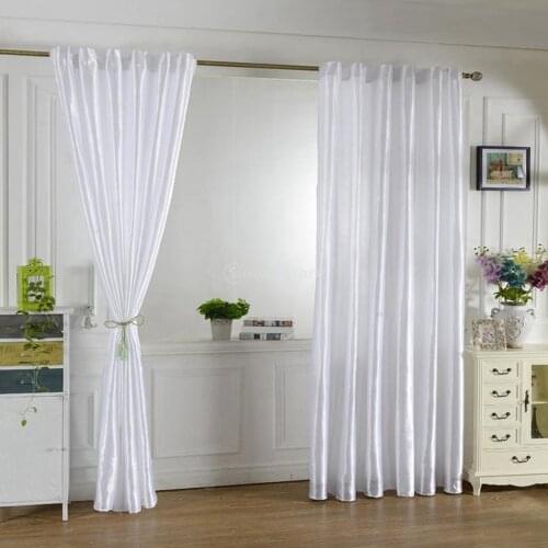 Window Curtains Blackout Semi-shading Drape for Living Room Blinds Cafe Shop Hotel Balcony Decoration 1 Panels
