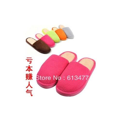 Winter shoes Home slippers winter slippers,Coral fleece cotton slippers, indoor shoesTX016 1pair=2pcs