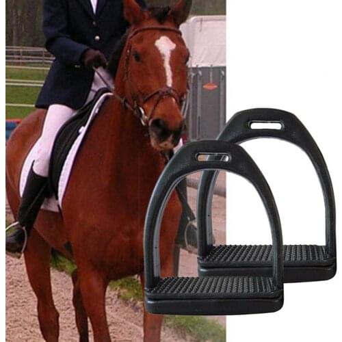 2PCS Children Adults Durable Horse Riding Stirrups 2 Sizes For Horse Rider Lightweight Wide Track Anti Slip Equestrian