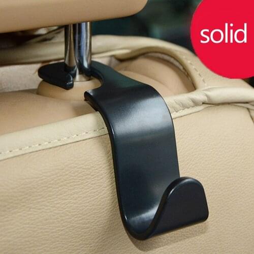 2 Pieces Car Seat Hook 15kg Bearing Rear Seat Hook Headrest Hanger Storage Hooks For Grocery Bag Automotive Products Supplies