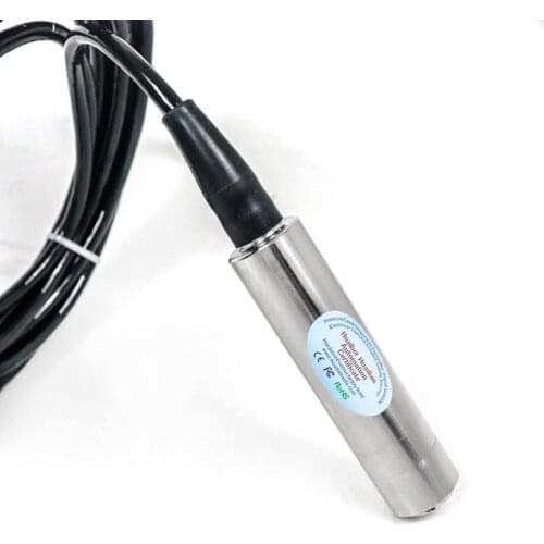316SS Level Sensor Water 12v Dc Supply 4-20mA 0-5V RS485 Smart Submersible Liquid Water Level Sensor