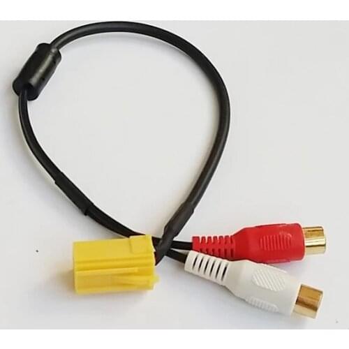 Bestolink Car Stereo Radio Auxiliary RCA Cable Audio Adapter for Fiat Grande Punto Alfa Romeo
