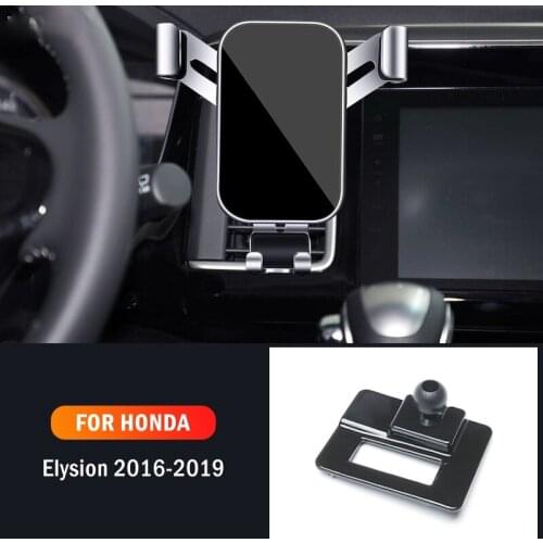 Car Mobile Phone Holder Air Vent GPS Stand Gravity Navigation Bracket For Honda Elysion 2016 2017 2018 2019 Car Accessories