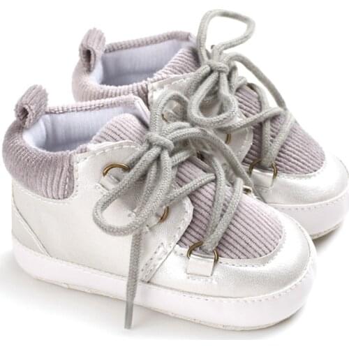 0-18M Baby Shoes Classic Canvas Baby Boy Shoes Autumn Cotton Newborn Boy Girl Shoes First Walker Prewalker