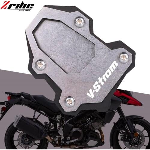 For SUZUKI V-STROM 1000 VSTROM 1000XT 2014-2019 2015 2016 2017 2018 Motorcycle CNC Side Stand Enlarge Plate Kickstand Extension