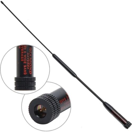Diamond RH951S SMA-Male Connector Dual Band UHF/VHF Antenna For TYT TH-UV8000D/E MD-380/390 YAESU/Vertex WouXun Walkie Talkie