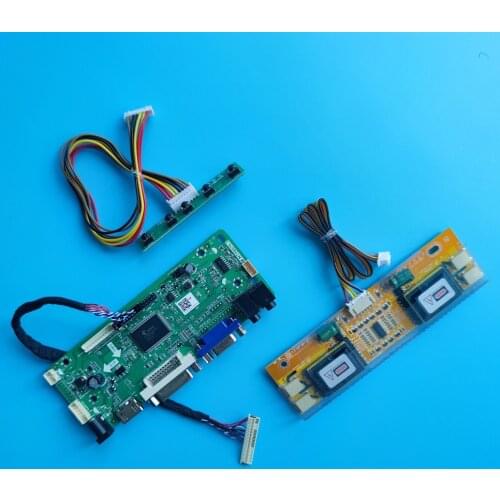 Kit for LTM190M2-L31 M.NT68676 DIY 1440X900 30pin LVDS 4 lamps VGA DVI Screen Panel 19" HDMI-compatible Driver Controller board