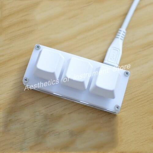 Mechanical Keyboard With Software OSU! Keyboard For Windows 3 Key Gaming Keyboard Programming Hot swap for shortcut PS/ Draw