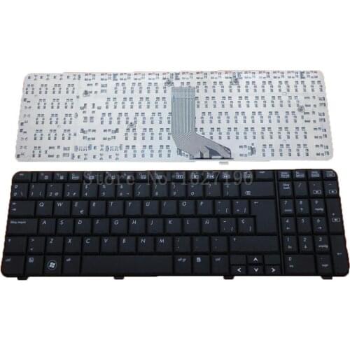 New SP keyboard laptop For HP CQ61 G61 BLACK PN:V108346ES1 0P6 QD6 Repair Notebook Replacement keyboards