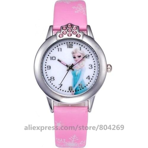 Wholesale Cool Lady Student Sports Wristwatch Hot Fashion Women Dress Watches Colorful Leather Watch