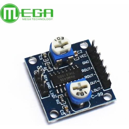 PAM8406 Digital Amplifier Board With Volume Potentiometer 5Wx2 Stereo