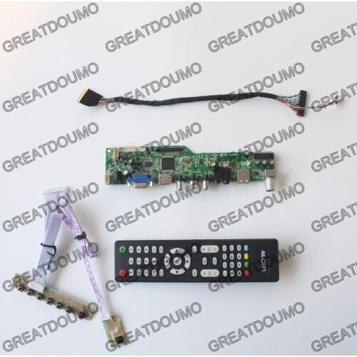 M6 LCD TV controller board with TV AV VGA Audio USB HDMI-compatible for 15.6 inch 1920X1080 LP156WF1-TLF3 LP156WF4-SLBA B156HW01