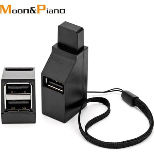 3 Ports USB 2.0 splitter USB 3.0 HUB Extender Adapter High Speed Data hub Sync transmission Computer Expansion converter