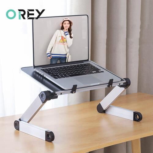 Adjustable Laptop Stand Aluminum Notebook Stand Bed Standing Desk For Macbook Air Laptop Holder Support Table Riser