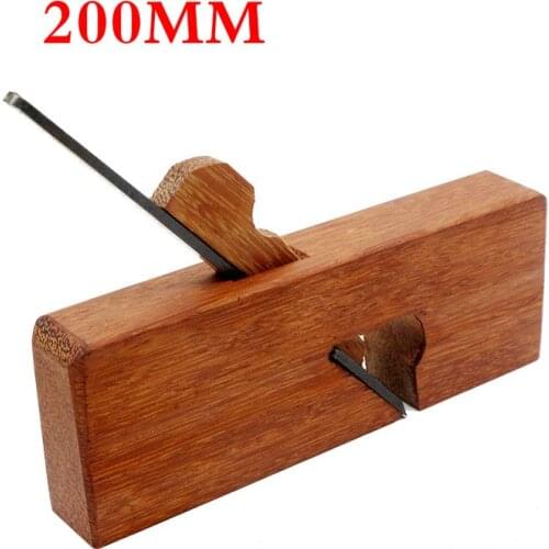 200MM Hand Plane Wood Planer Steel blade Single Wire Pulling Wire Manual Planer for Carpenter Woodcraft Tool Hand Tool Set