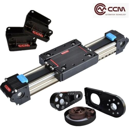 Heavy duty belt driven actuator for gantry robot