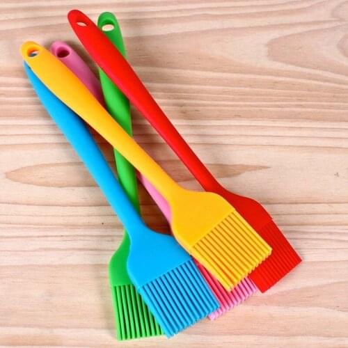 21cm Reusable Grill Oil Brushes Tool Silicone Pastry Brush Baking Bakeware Cooking Roasting BBQ Tool