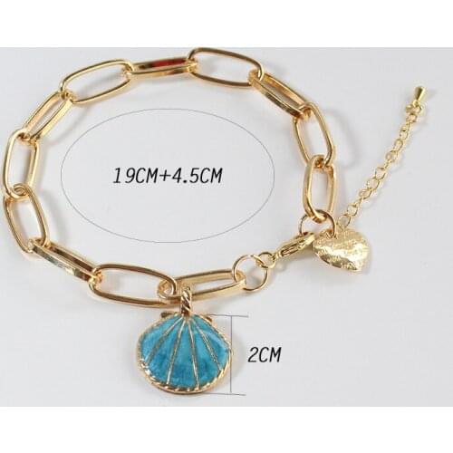 CHENFAN Pearl Bracelet For Women Female Flower Pearl Bangles Charms Bracelet Fashion women Jewelry friends accessories jewellery