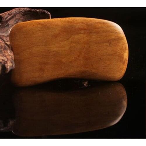 Wood Back Scraping Board Face Massage Body Foot Massager Lower Blood Pressure Promote Blood Circulate Acupuncture