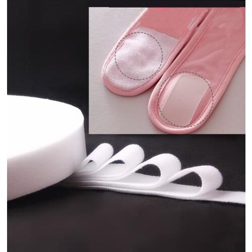 Baby Soft Velcros Cable Tie Fastener Tape Magic Tape Hook and Loop Thin Baby Diaper Sew-on DIY Clothing Sewing Accessories 2M